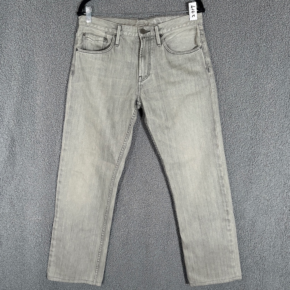 Burberry Brit Cavendish Straight Fit Jeans - Men's Size 32*29 - Gray